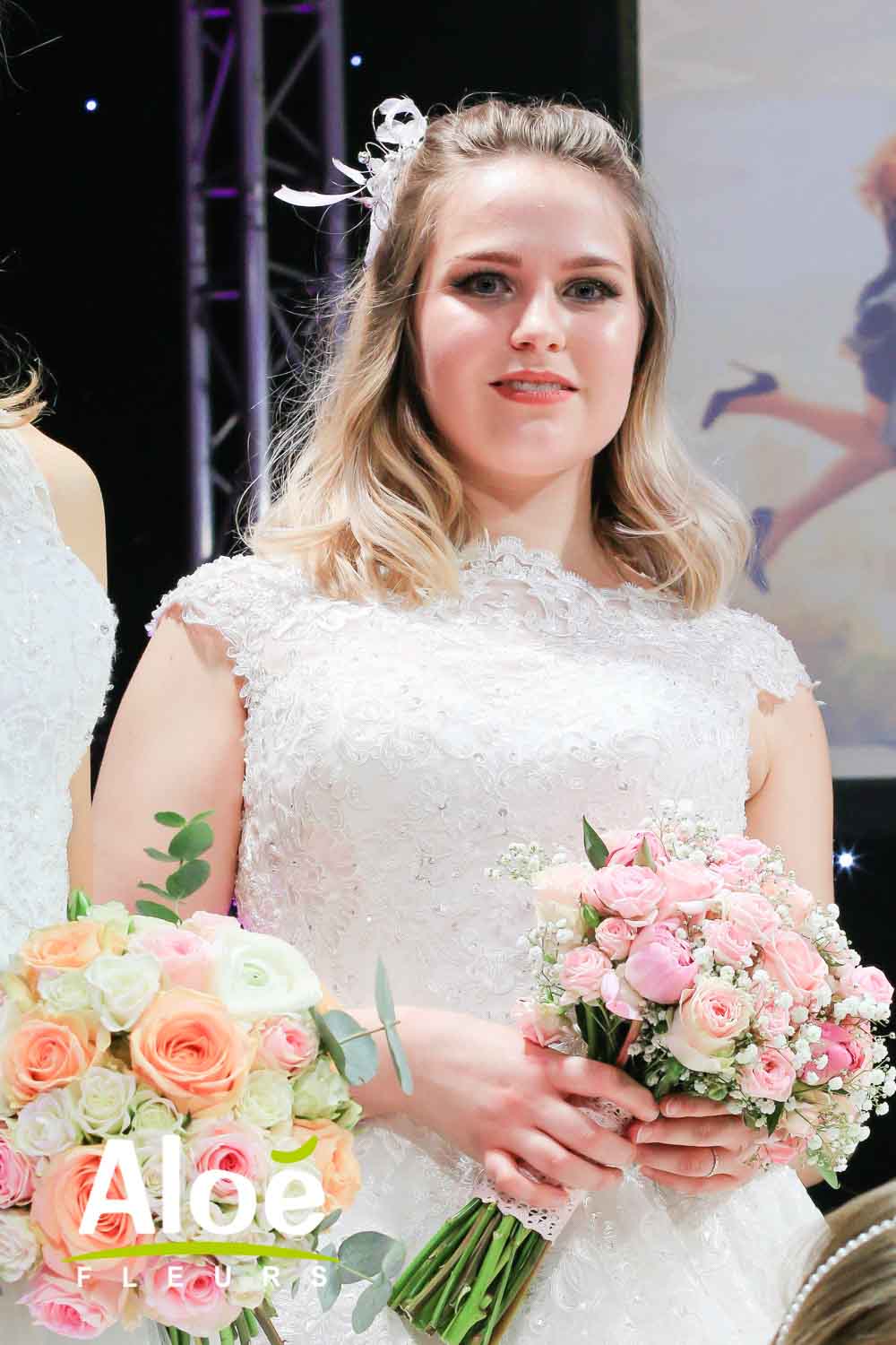 Bouquet De Mariée Romantique Salon Du Mariage Akloé Fleurs 2018 7