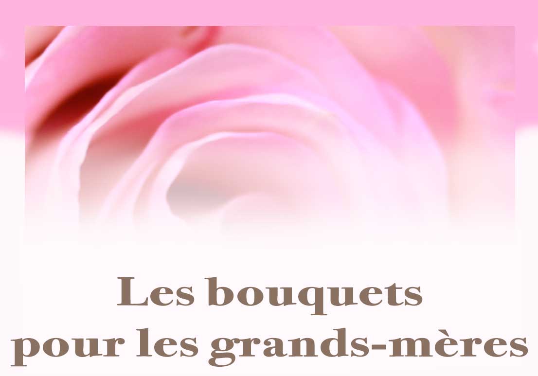 Bouton Grands Mere Bouquets