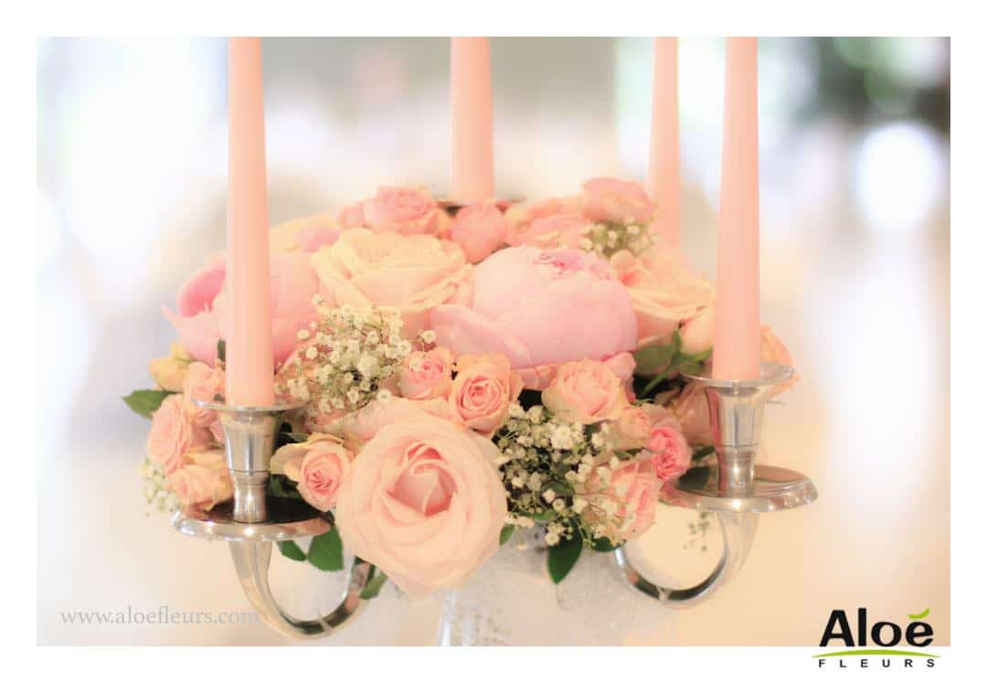 Cadre  Bouquet Mariée Et Mariage Pivoine Rose Ancienne Aloefleurs.com  0495 1 63