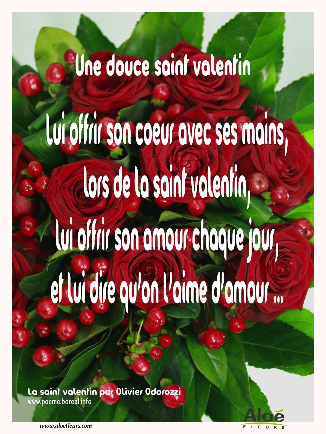 Citations D'amour Et Saint Valentin  Une Douce Saint Valentin 