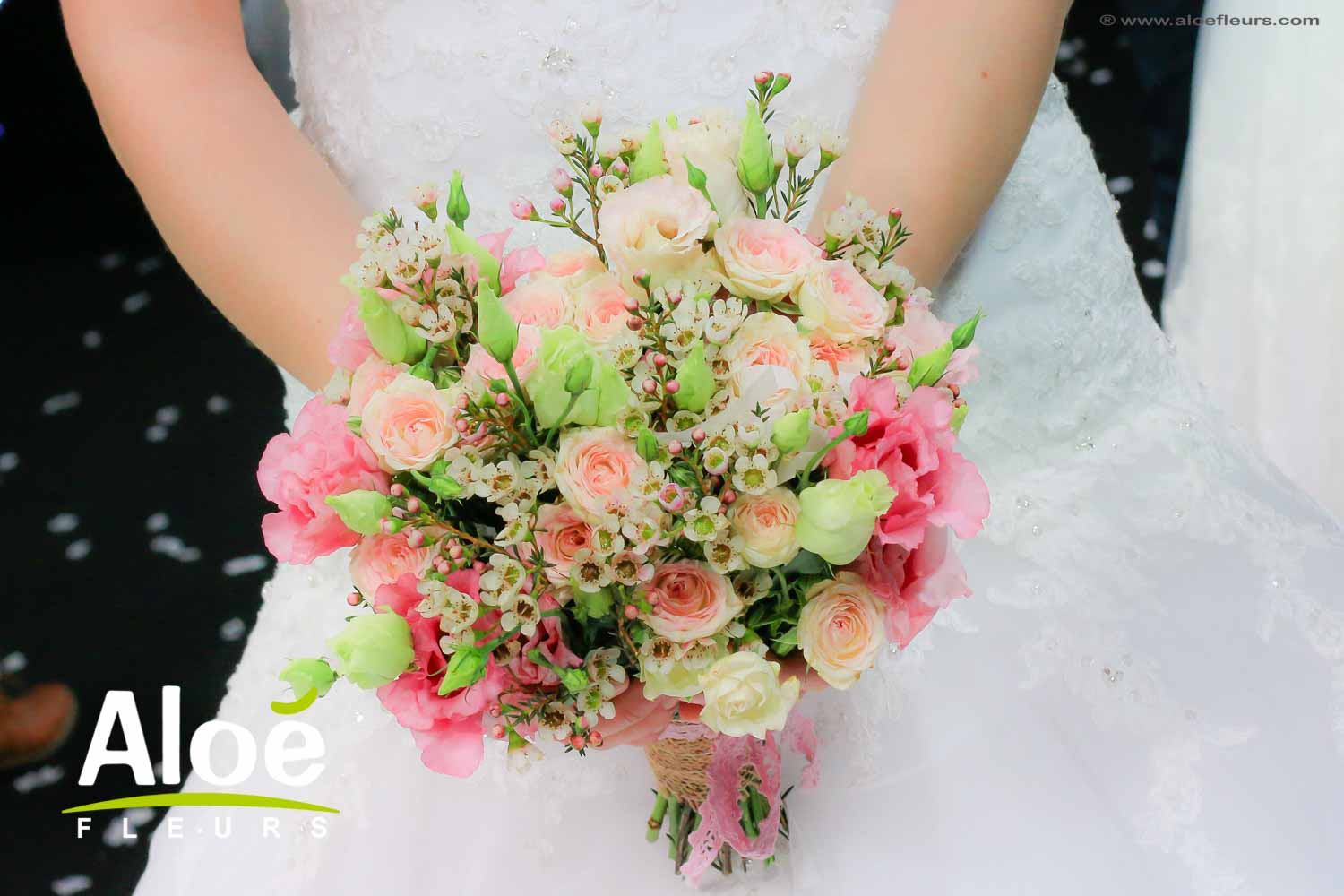 Bouquet De Mariée Romantique Salon Du Mariage Akloé Fleurs 2018 22