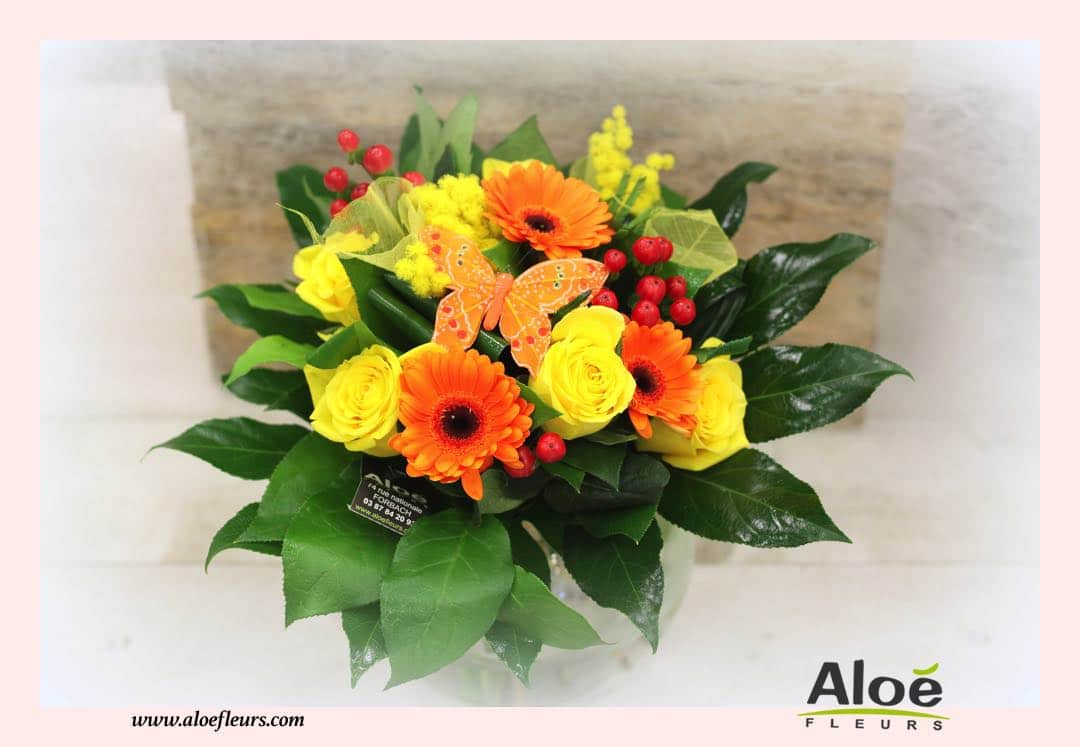 Bouquets Compositions Fete Des Grands Meres 2016 Aloefleurs.com  IMG 8221