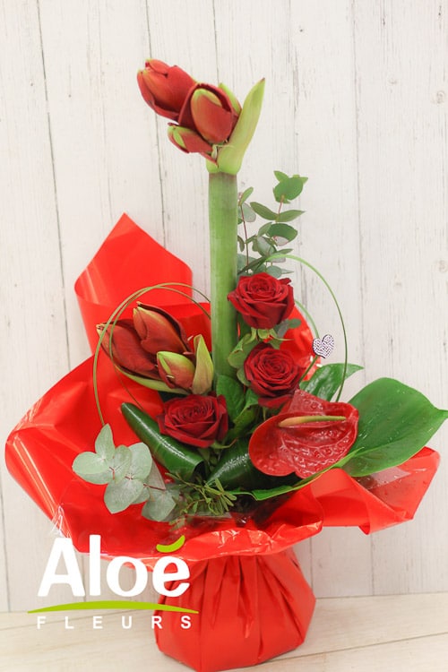 Bouquet De Fleurs Saint Valentin Composition Florale 19