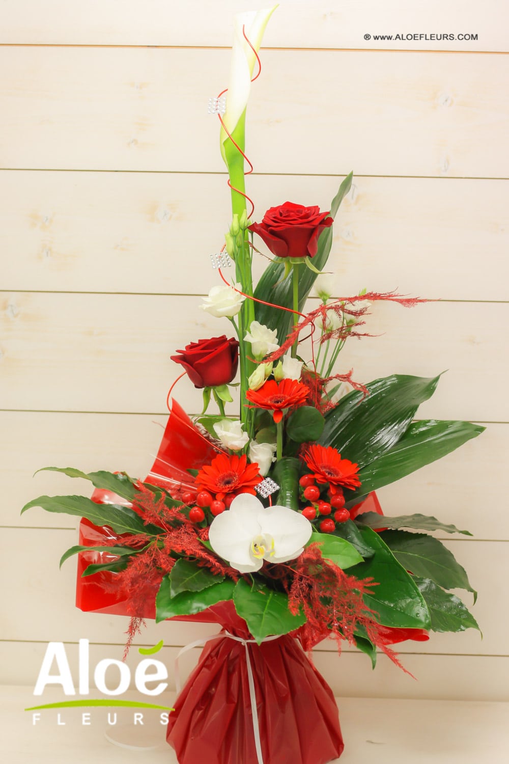 Bouquets De Saint Valentin Aloe Fleurs 16
