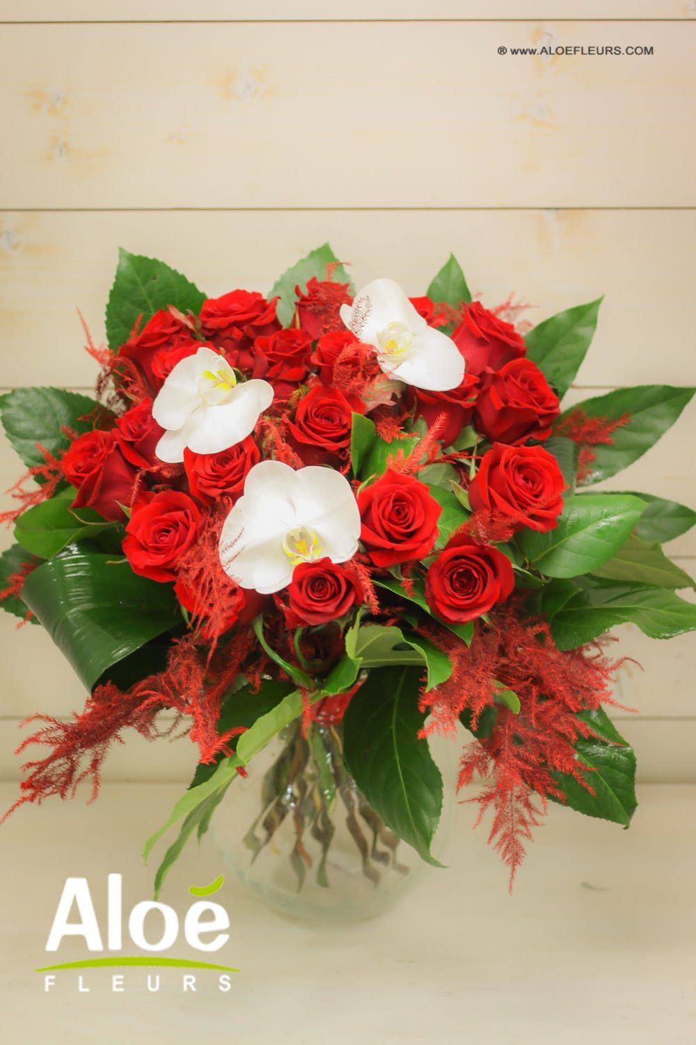 Bouquets De Saint Valentin Aloe Fleurs 21