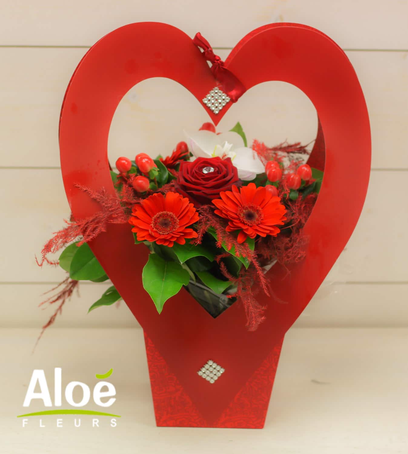 Bouquets De Saint Valentin Aloe Fleurs 23