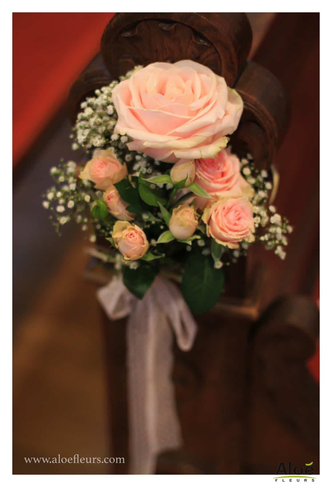 Cadre  Bouquet Mariée Et Mariage Pivoine Rose Ancienne Aloefleurs.com  0231 27