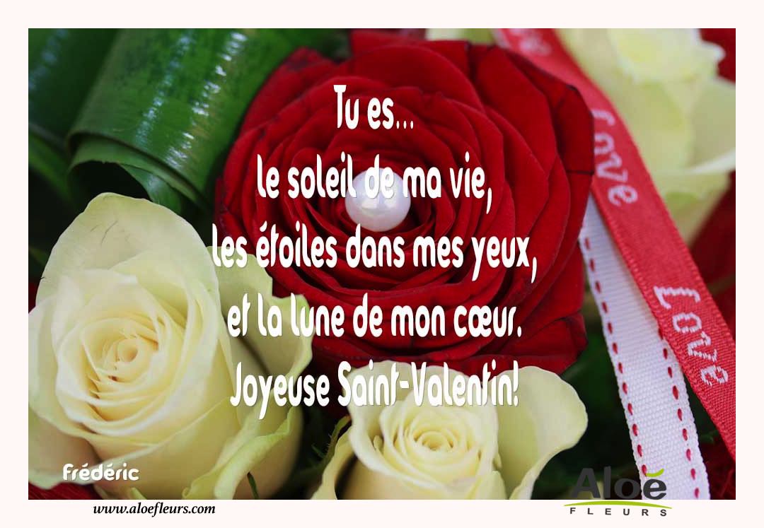 Citations D'amour Et Saint Valentin  Tu Es… Le Soleil De Ma Vie,