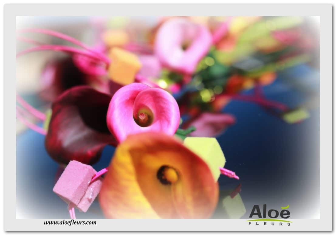 Décoration Florales De Voiture Des Mariés Aloé Fleurs 20